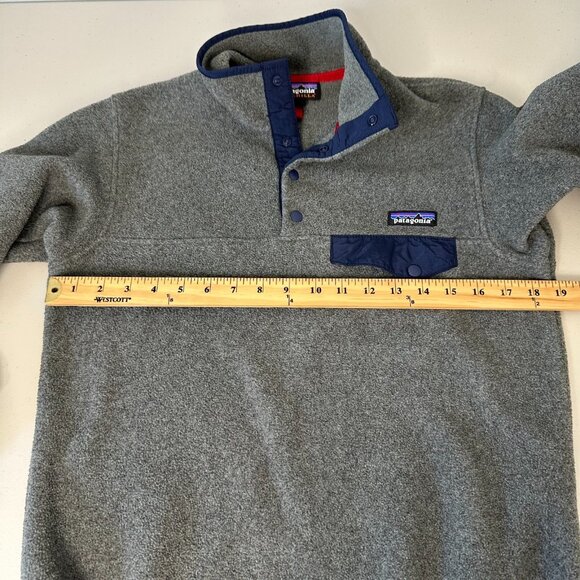Patagonia Synchilla Snap-T Fleece Pullover XS Gray 25455 - Picture 7 of 8